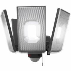 即納在庫品 ムサシ 12.5W×4灯スライド型LEDセンサーライトコンセント式 5000 LED-AC4000