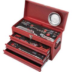 さくレット 所長 SR KR P セット □KTC 工具セット チェストタイプ 66点 レッド〔品番:SK3662XR