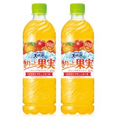 【セール】「48本」きりっと果実 オレンジ&マンゴー 600ml ×24本×2箱 サントリー 天然水 it iz