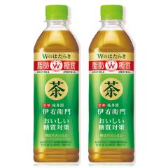 【セール】「48本」おいしい糖質対策 伊右衛門 500ml ×24本×2箱 機能性表示食品 サントリー rm