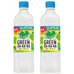 �y�Z�[���z�u48�{�v�O���[���_�J���@�V�[�N���[�T�[�@600ml �~24�{�~2���@�T���g���[�@GREEN DA�EKA�ERA�@�X�|�[�c�����@bb
