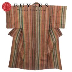 平和屋着物▽上質な紬　単衣　縞　正絹　逸品　AABB8030jh 平和屋着物▽上質な紬 単衣 縞 正絹 逸品 DAAT9931azの通販はau PAY