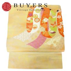 平和屋着物●塩瀬　九寸名古屋帯　切嵌　亀甲文　正絹　逸品　CABD0791hy 平和屋着物○塩瀬 九寸名古屋帯 切嵌 亀甲文 正絹 逸品 CABD0791hyの