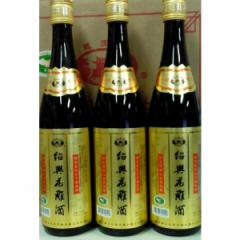 越王台 紹興花彫酒(金ラベル)16度、600mlX12本瓶(1ケース売り)、3年ブレンド!マイルドで飽きのこない飲みやすさが魅力