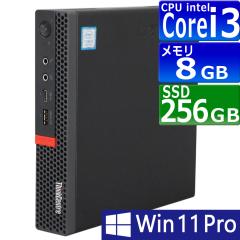 �y�󂠂�i�z���Ãp�\�R�� | Lenovo | ThinkCentre M720q Tiny | Windows11 | �f�X�N�g�b�v �ɏ� | ��N�ۏ�  | ��8���� | Core i3 8100T