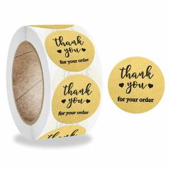 �M�t�g�X�e�b�J�[ �V�[�� THANK YOU �i�`������ 1����500�� seal67  / ��z��