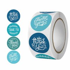 �M�t�g�X�e�b�J�[ �V�[�� THANK YOU �u���[ 4�� 1����500�� seal69  / ��z��