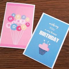 �M�t�g�X�e�b�J�[ �V�[�� HAPPY BIRTHDAY �S2�� 8�~5cm 50������1�� seal85