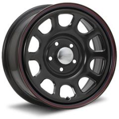 MLJ デイトナ SS 16インチ 7.0J +35 5-114.3 ブラック（レッド/ブルー