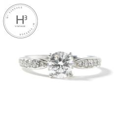 �e�B�t�@�j�[ TIFFANY&Co. ���E���h �u�����A���g �G���Q�[�W�����g �����O �_�C�������h �v���`�i �o���h �\���e�B�A