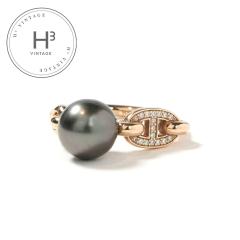 �G�����X HERMES �V�F�[�k�_���N�� �p�[�� �_�C�� �����O �p�[�������O �I�[�v�������O �����O �w�� 750PG �s���N�S�[���h �u���b�N ��