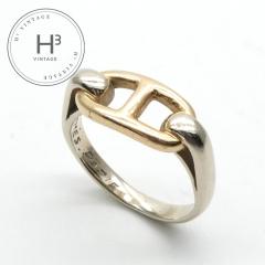 �G�����X HERMES �V�F�[�k�_���N�� �����O �w�� 750/925 �V���o�[ ��