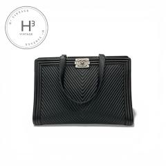 �V���l�� CHANEL �o�b�O �g�[�g�o�b�O �u���b�N �� �V���o�[ �{�[�C�V���l�� �R�R�}�[�N �V�F�u���� V�X�e�b�`