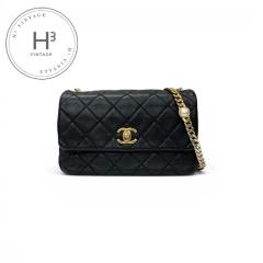 �V���l�� CHANEL �o�b�O �V�����_�[�o�b�O �����X�L�� �u���b�N �S�[���h �}�g���b�Z �^�[�����b�N �R�R�}�[�N �p�[��