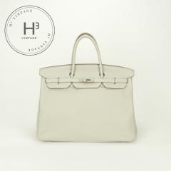 �G�����X HERMES �o�[�L��40 �o�[�L�� 40 �o�b�O �g�[�g�o�b�O �g�������N���}���X �p�[���O���[ Pearl Gray �O���[ Gray �V���o�[����