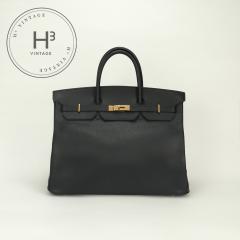 �G�����X HERMES �o�[�L��40 �o�[�L�� 40 �o�b�O �g�[�g�o�b�O �A���f���k �m���[�� Noir �u���b�N Black �� �S�[���h���� �n���h�o�b�O