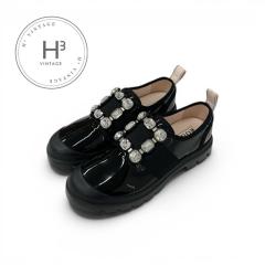 ���W�F���B���B�G Roger Vivier �E�H�[�L�[���B�� �X�j�[�J�[ �C �V���[�Y �p�e���g �t�@�u���b�N �u���b�N ���g�p �X�g���X�o�b�N��