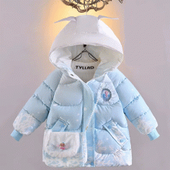 q ǂ LbY ̎q _EWPbg AiƐ̏ GU t[ht 100-140cm sN u[2F L[g 