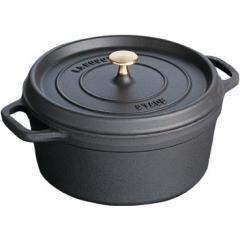 �X�g�E�u staub �������� ����� �L���Z���[���� 40509-487 �s�R�E�R�R�b�g ���E���h 20cm �u���b�N IH�Ή� �I�[�u���Ή� �H���Ή�