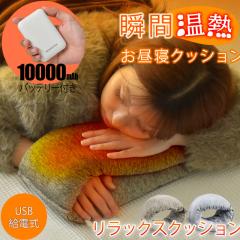 �t�b�g�E�I�[�}�[ ���o�C���o�b�e���[�t 10000mAh �d�C USB ���� �� �r �r ���� �N�b�V���� ���g �q�[�^�[���� �z�b�g�E�H�[�}�[ �A�[��