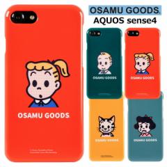 AQUOS sense4 ITObY PC n[hP[X P[X Jo[ w LN^[ 킢 OSAMU GOODS g JACK JILL CAT BETTY Wb