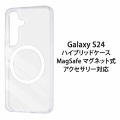 Galaxy S24 ϏՌ nCubhP[X MagSafeΉ }OlbgANZT[Ή Vv TPU \tgP[X n[h P[X Jo[ N