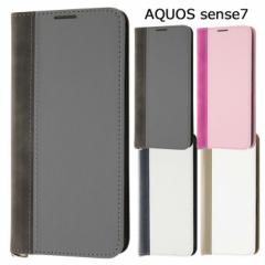 AQUOS sense7 Vv oCJ[ ϏՌ 蒠^ PUU[ P[X Noble Jo[ tbv 蒠^P[X 蒠 X^h@\ ubN O