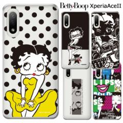 [  Xperia Ace II xeBEu[v NA P[X Jo[ n[h n[hP[X NAP[X xeB BETTYBOOP xe