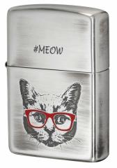 Zippo Wb|C^[ Meow of a cat L̖ CAT-KC [։