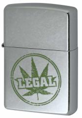 Zippo Wb|C^[ Marijuana Leaf Series }t@i LEGAL stamp Z207-112478 [։