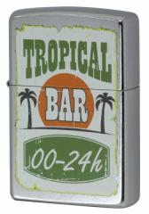 Zippo Wb|C^[ 207 Emboss printing TROPICAL BAR gsJo[ EP-KD [։