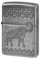 Zippo Wb|C^[ INDIAN ELEPHANT CfBA Gt@g B SV 1201S800 [։