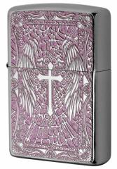 Zippo Wb|C^[ 200 Flat Bottom Metal Paint Plate 2MPP-Cross PK [։