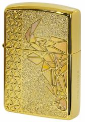 Zippo Wb|C^[ ARMOR A[}[ BULL  Y Gold Plate GP YL