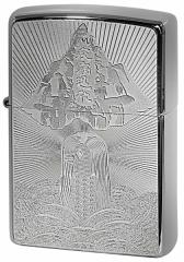 Zippo Wb|C^[ A}rG Metal Plate Vo[ 2MP-A}rG [։