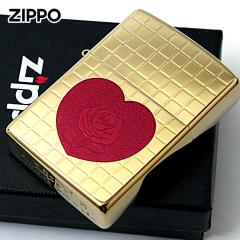 Zippo �W�b�|���C�^�[ �n�[�g �K�N �`�^�j���[���R�[�e�B���O �S�[���h TITANIUM COATING Heart Rose Gold TC-G ���[���֐�p���i