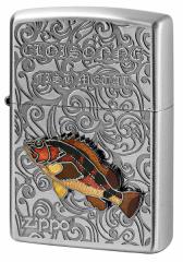 Zippo Wb|C^[ JTS Be[W 󃁃^ C Vintage Cloisonne fish metal Salt Water Fish AN-JTS v[g 