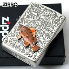 Zippo �W�b�|���C�^�[ ���o�� � ���B���e�[�W ���󃁃^�� �C���� Vintage Cloisonne fish metal Salt Water Fish AN-���o�� ���[���֐�