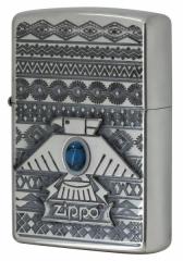 Zippo Wb|C^[ Thunderbird T_[o[h BL Silver Oxidized