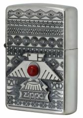 Zippo Wb|C^[ Thunderbird T_[o[h RD Silver Oxidized