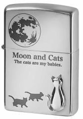 Zippo Wb|C^[ CAT Series LbgV[Y Moon and Cats ƔL 2SIM-MOONCAT [։