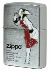 Zippo Wb|C^[ WINDY DESIGN ECfB fUC 200-WINDYRED [։