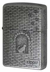 Zippo Wb|C^[ CAT Series Cat in brick window LbgV[Y ӂɔL jbPo 2NIB-BLOCKCAT [։