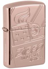 Zippo Wb|C^[ E17,500 ARMOR Script Logo Collectible Rose Gold 48768