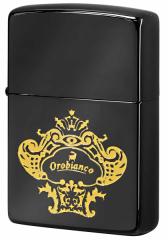 Zippo Wb|C^[ Orobianco Logo IrAR SfUC ubN ORZ-003 BK