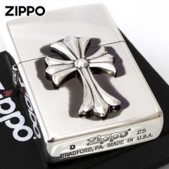Zippo �W�b�|���C�^�[ �N���X���^�� �\���� Cross Metal �V���o�[ S�C�u�V ���[���֐�p���i