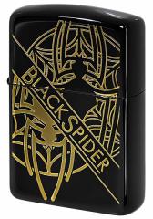 Zippo Wb|C^[ ARMOR A[}[ 162 BLACK SPIDER ubNXpC_[ 162BK