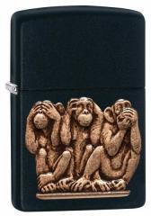Zippo Wb|C^[ Three wise monkeys 29409 [։