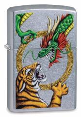 Zippo Wb|C^[ Asian Dragon and Tiger 29837 [։