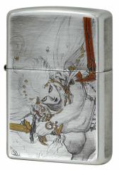 Zippo Wb|C^[ VF Amano Yoshitaka F-3-Twin Sword ⃁bLԂ 80220 v[g 蕨 j   A[e